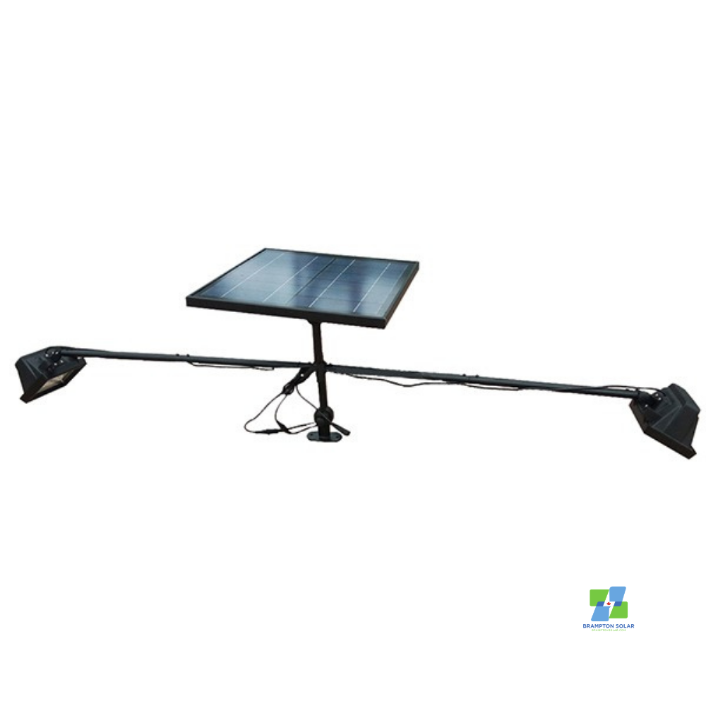 Double Sided High Lumens Solar Power LED Advertising Flood Billboard Light.