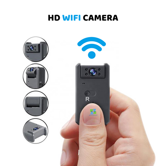 Mini HD Wifi Security Camera. 5 Hours Continuous Recording.