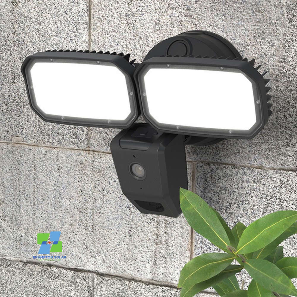Floodlight Camera for Home Garden Built-In Wireless 1080p HD Security Camera.