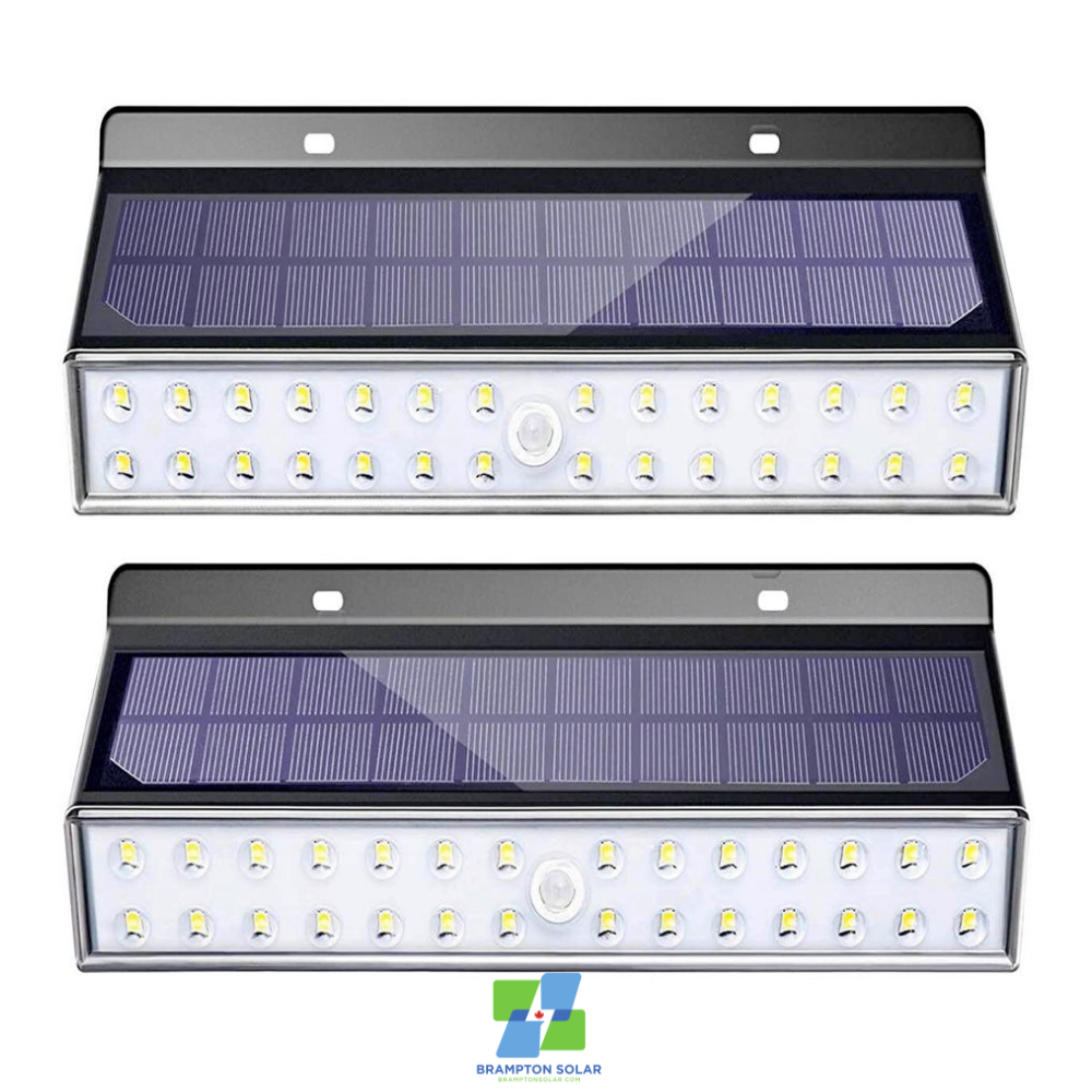 Dual Colour Contour Solar Wall Lights (Pack of 2 Lights)