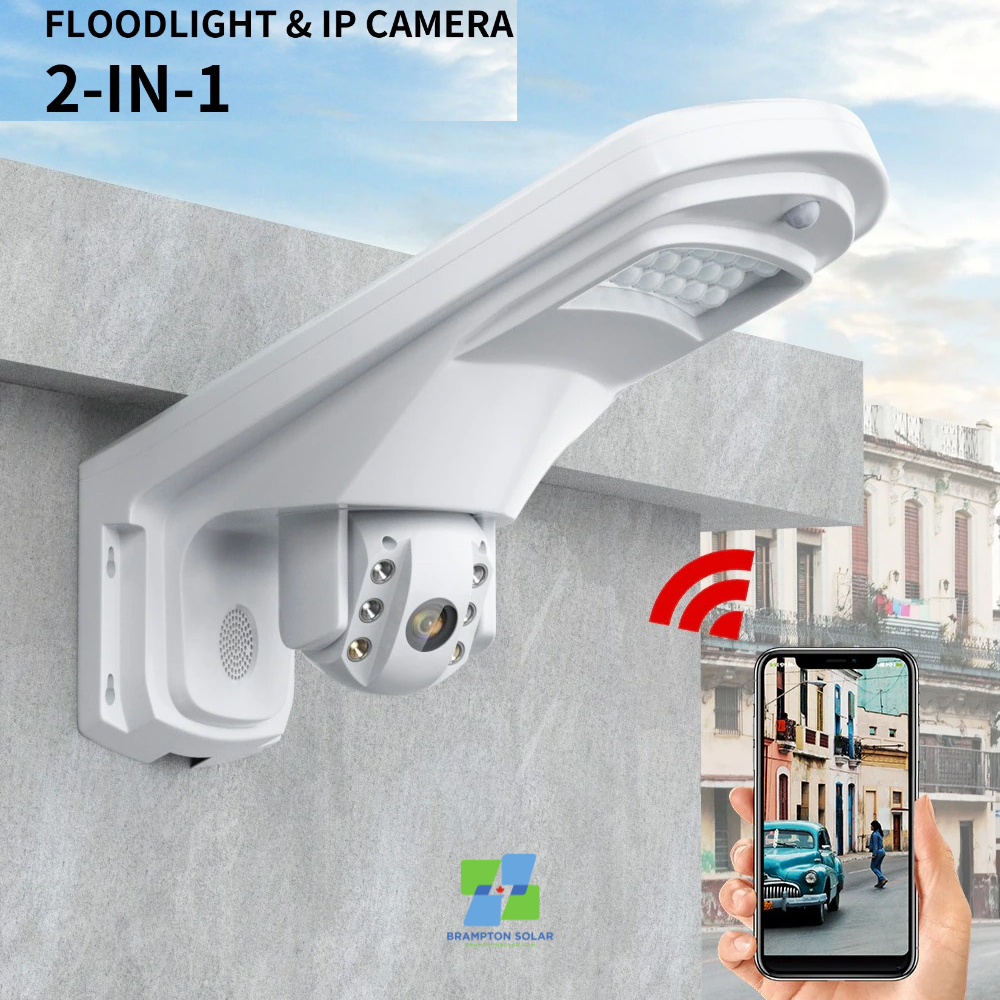 Wifi 5MP PTZ Security Floodlight Camera.