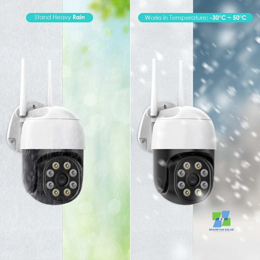 Outdoor PTZ Wifi IP 1080P Auto Tracking Security Camera.
