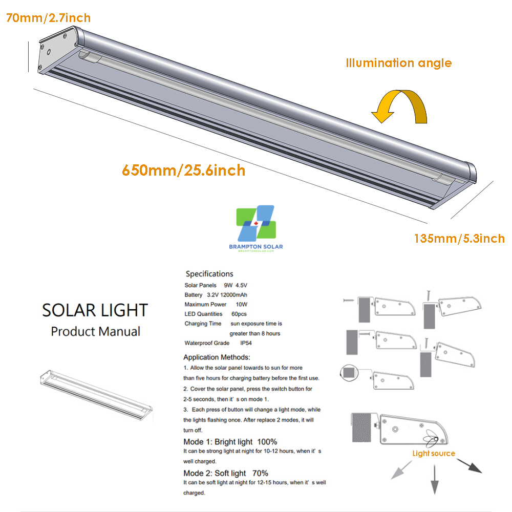 Advertising Board Solar Lamp.