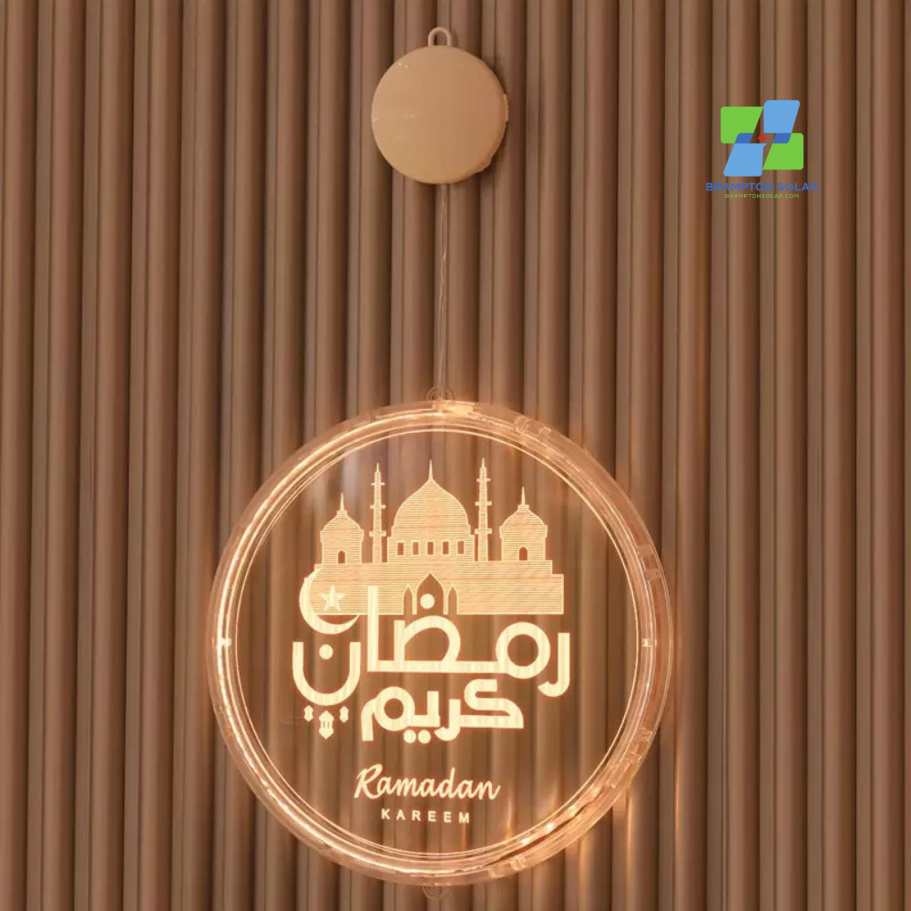 Ramadan Kareem 3D Wall Window LED Light.