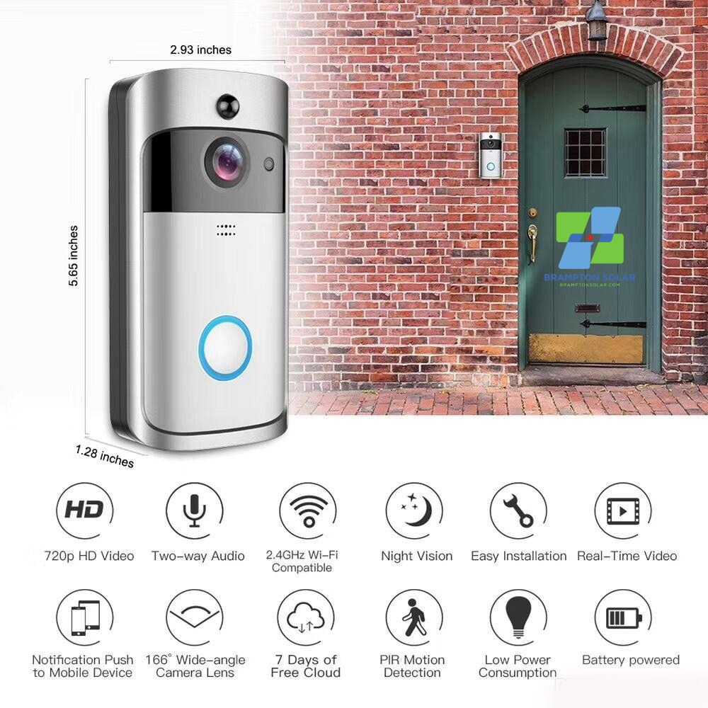 Smart Home V5 Wireless Video Doorbell.