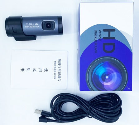 1920P HD Driving Recorder Smart WiFi Car Dash Camera + 64GB.