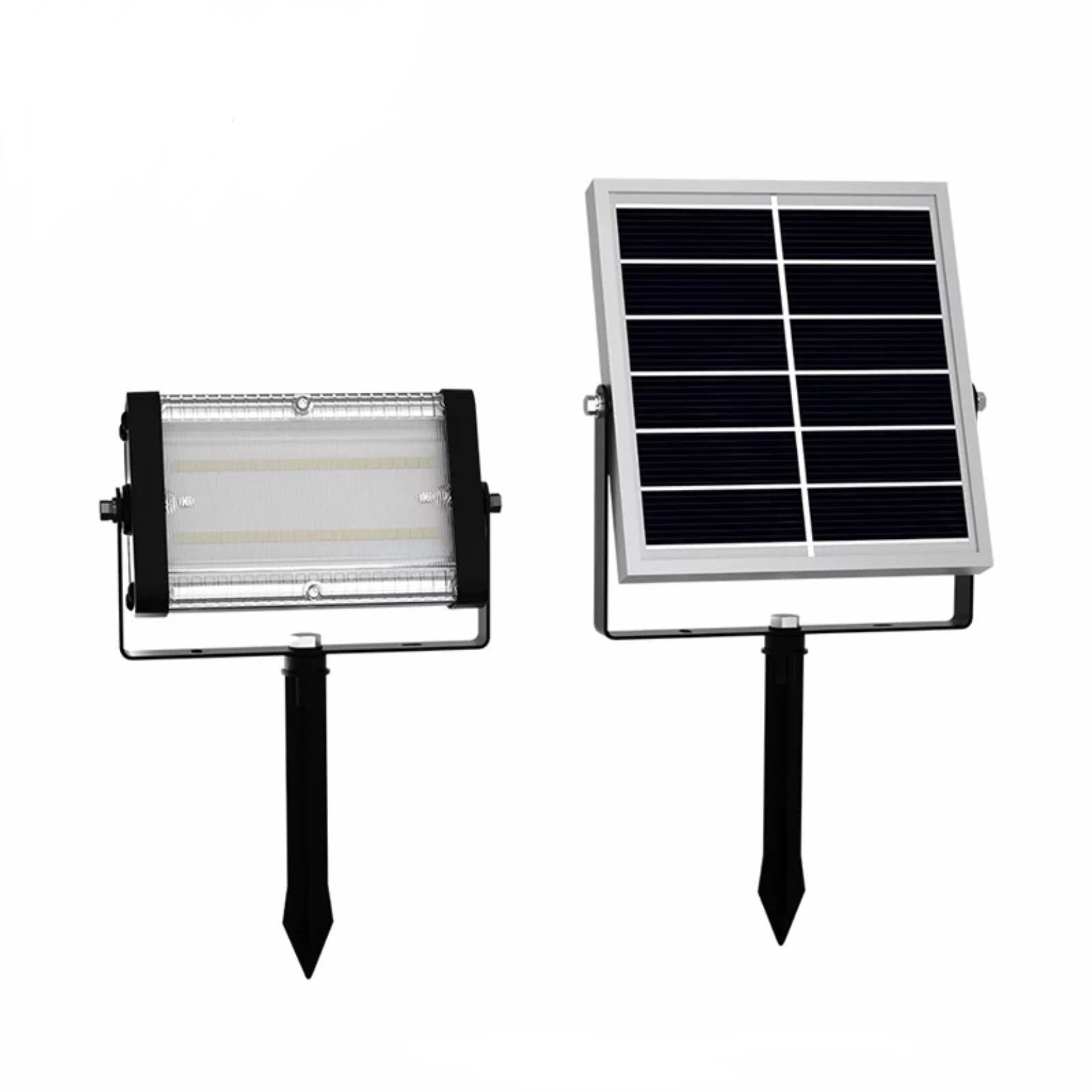 Brampton Solar 3W RGB LED Solar Landscaping & Decorative Flood Light ...