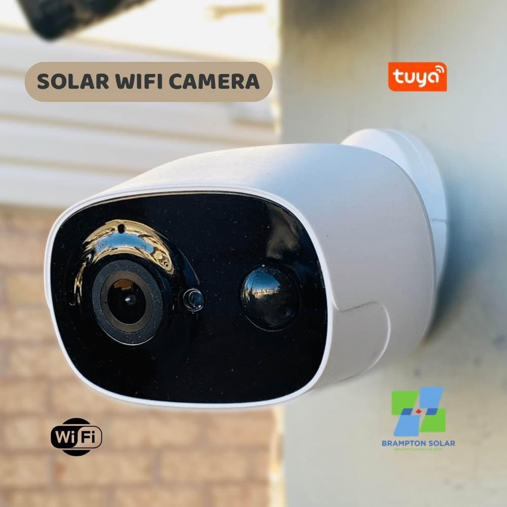 Super HD Solar + Battery Security Camera System.