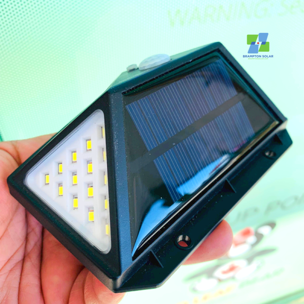 2023 Upgraded Version 100 LED Solar Outdoor PIR Motion Sensor LED Light.