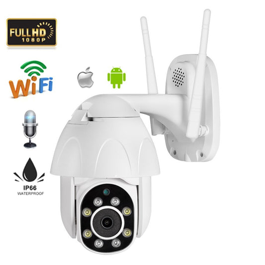 WIFI Wireless PTZ IP Camera 360 1080p 4X Zoom Network Surveillance Security.