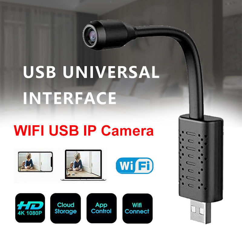 Spy Smart Mini Wifi USB Camera Real-time Remote Surveillance Camera.