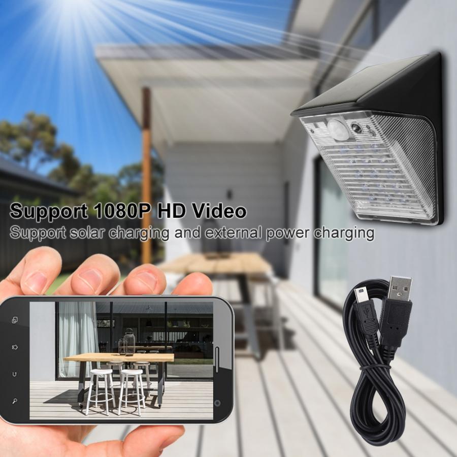 Solar Security Camera HD 1080P WiFi Wireless Outdoor Yard Camera.