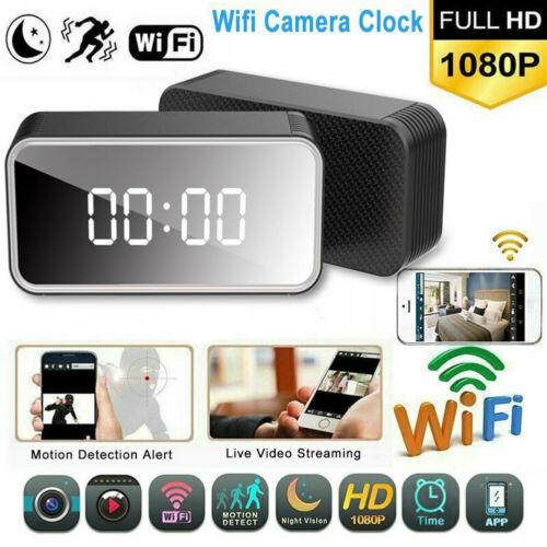 WIFI Clock Camera HD Home Security Monitor.