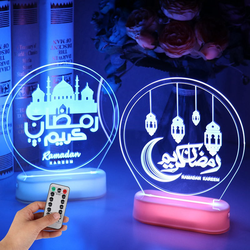 Kareem Ramadan LED Colour Changing Home Decor Lights.