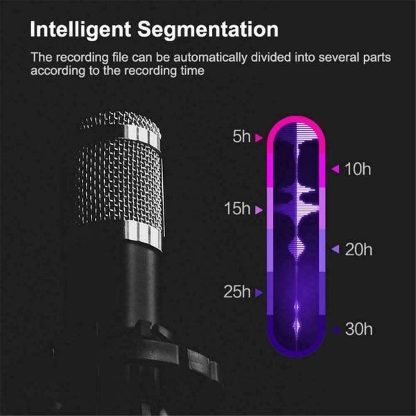 Digital Voice Recorder. 500 Hours Recording.