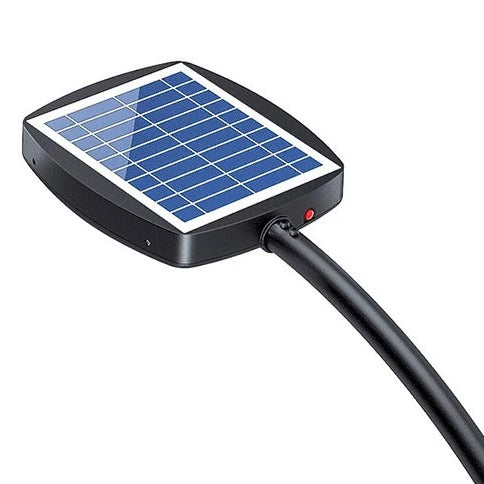 Brampton Solar 3000 Lumens Solar Arm Light for Home & Garden Wall and Pole Mountable.